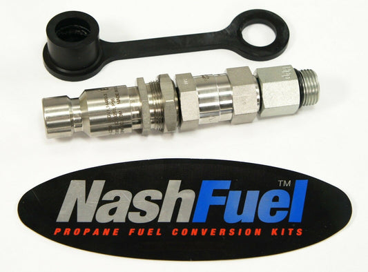NGV1 X 1/2" MALE O-RING 3600 PSI BULKHEAD CNG QUICK CONNECT FAST FILL NOZZLE OPW