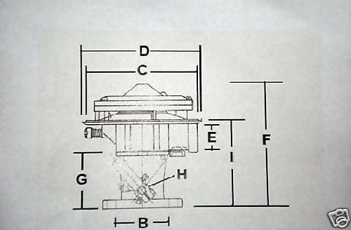 NATURAL GAS CARBURETOR MIXER 225M