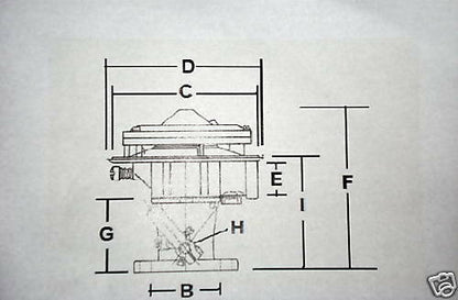 NATURAL GAS CARBURETOR MIXER 225M