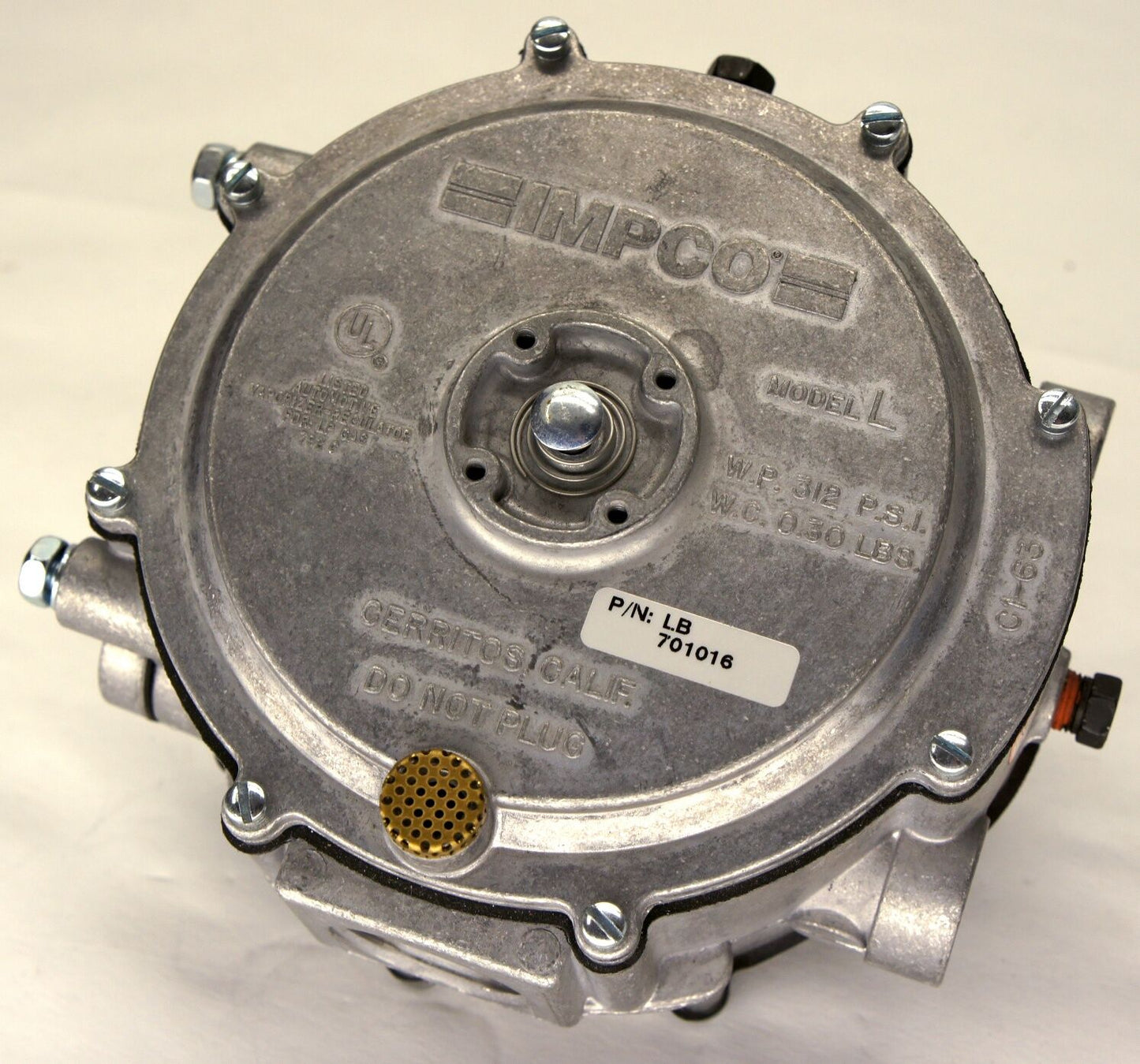 NEW IMPCO MODEL LB L B PROPANE REGULATOR CONVERTER VAPORIZER HEAVY DUTY 325 HP