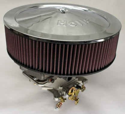 DUAL IMPCO 425 AIR CLEANER FILTER HEAVY DUTY ALUMINUM MOUNT HIGH FLOW K&N HOLLEY