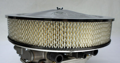 DUAL IMPCO 425 AIR CLEANER FILTER HEAVY DUTY ALUMINUM MOUNT HIGH FLOW HOLLEY LPG