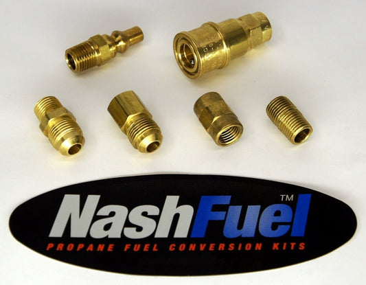 1/4" HIGH PRESSURE LIQUID VAPOR BRASS QUICK CONNECT PROPANE LPG HOSE LINE TANK