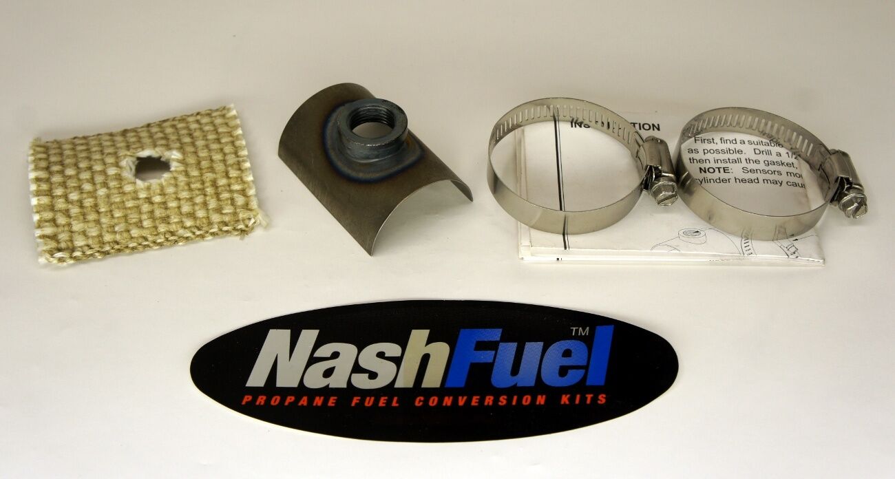 EXHAUST O2 OXYGEN SENSOR MOUNTING ADAPTER KIT 4047K AIR FUEL RATIO WELD CLAMP O