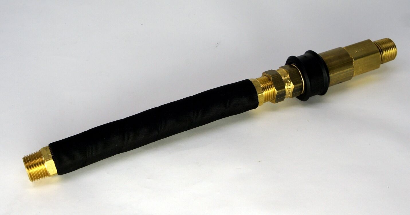 6FT 1/2 LOW PRESSURE NATURAL GAS OR PROPANE QUICK DISCONNECT SUPPLY LINE