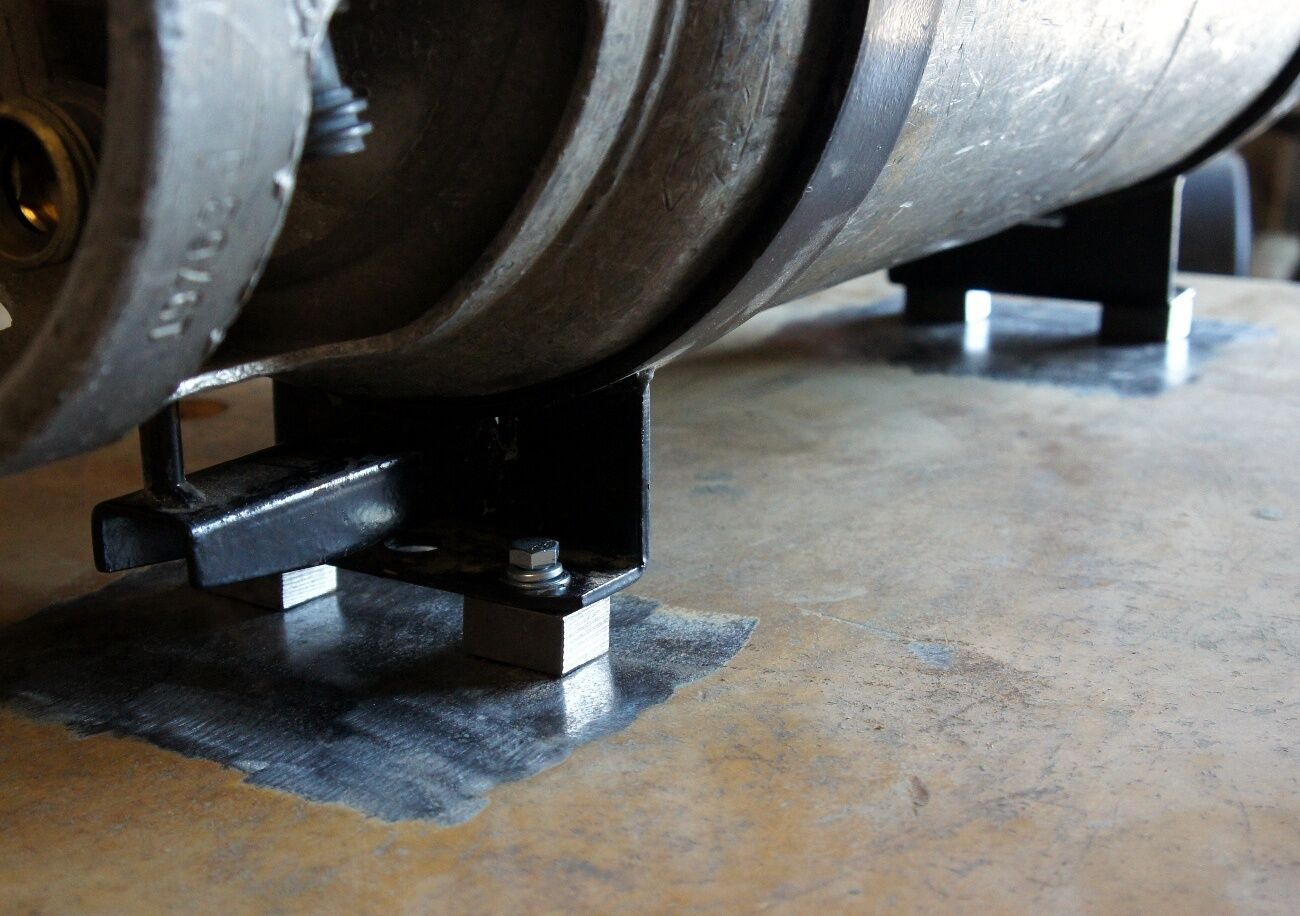 WELD ON ANY TANK BRACKET ADAPTER INSTALL HEAVY DUTY FORKLIFT FORK COUNTER WEIGHT