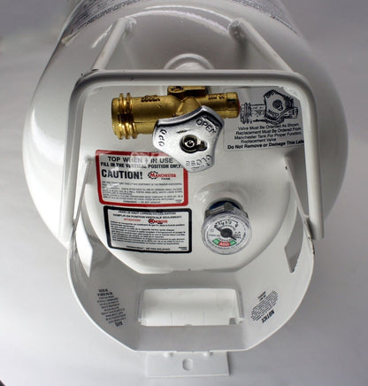 HORIZONTAL PROPANE TANK 30 LB 30LB FRAME MOUNT VAPOR WITHDRAW DIESEL MOTORHOME