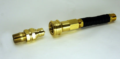 1FT LOW PRESSURE NATURAL GAS PROPANE QUICK CONNECT DISCONNECT SUPPLY LINE 12"