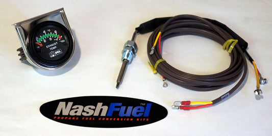 DIESEL PROPANE NATURAL GAS EXHAUST HEAT MONITOR SENSOR GAUGE PYROMETER WARNING