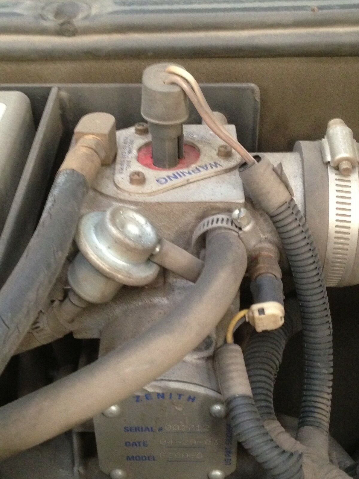 Propane Upgrade Kit for Broderson Crane with Zenith Fuel system