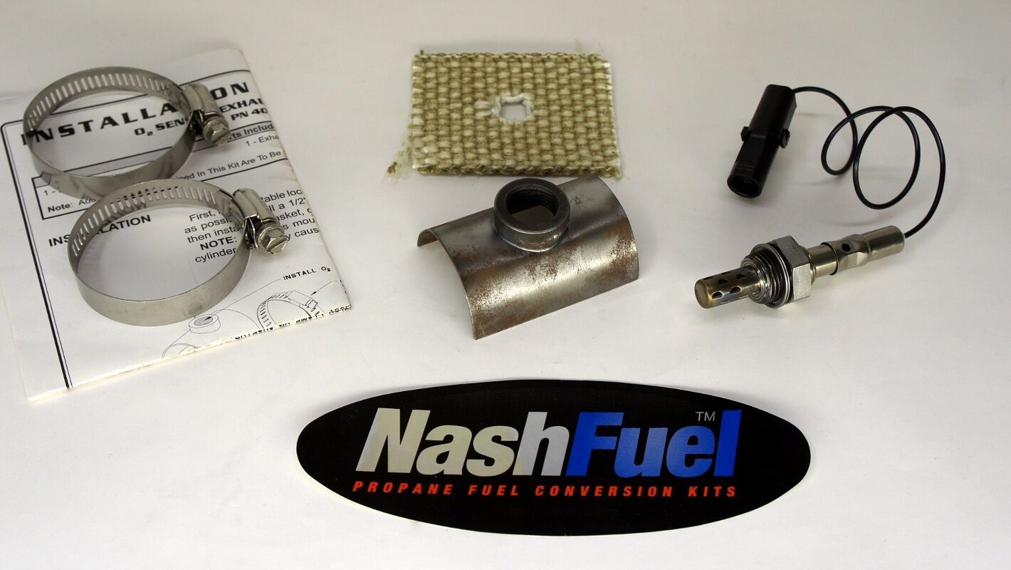 EXHAUST O2 OXYGEN SENSOR MOUNTING ADAPTER KIT 4047K AIR FUEL RATIO WELD CLAMP ON