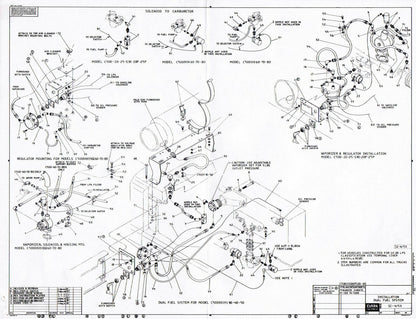 2345260 2346845 2347423 CLARK C500 DUAL FUEL BEAM SECONDARY REGULATOR 202ABP BP