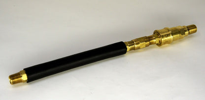 6FT 3/8 LOW PRESSURE NATURAL GAS OR PROPANE 1/4" QUICK DISCONNECT SUPPLY LINE