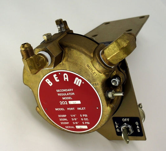 2345260 2346845 2347423 CLARK C500 DUAL FUEL BEAM SECONDARY REGULATOR 202ABP BP