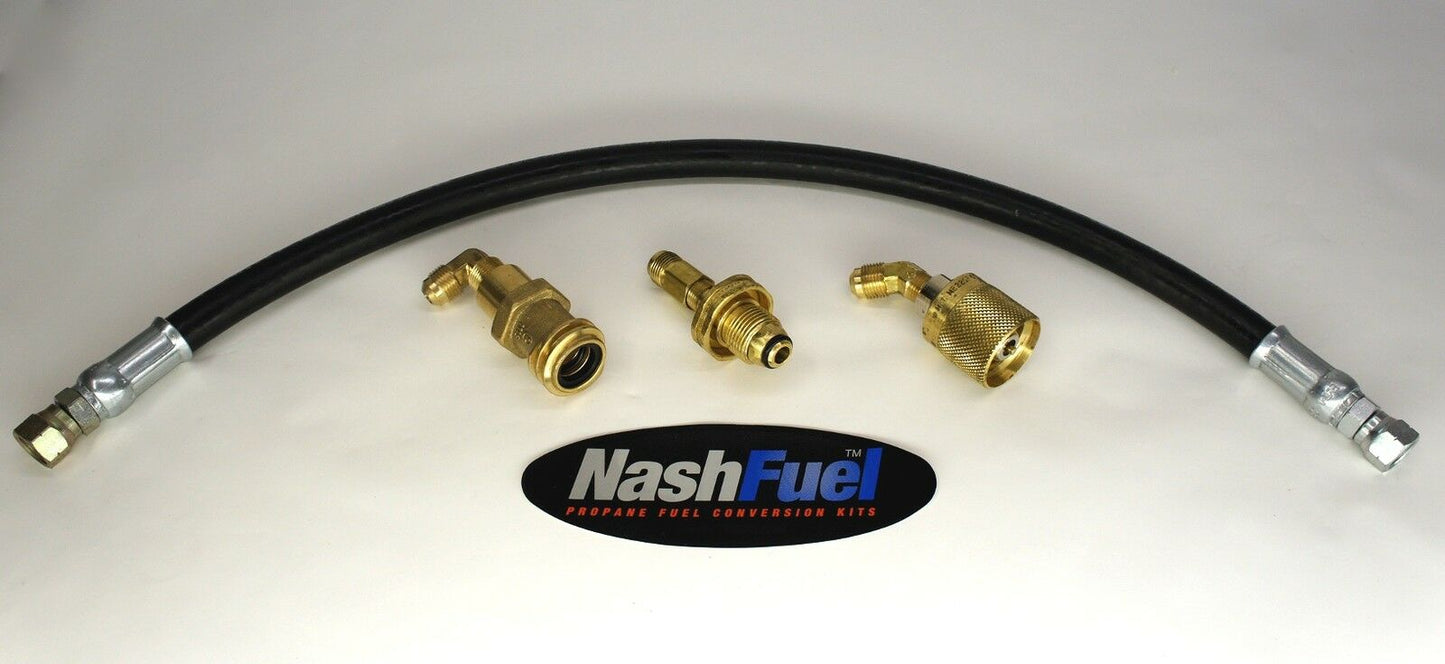 8FT PROPANE TRANSFER FILLER FILL KIT SYSTEM TANK GRILL BBQ RV FORKLIFT LPG POL