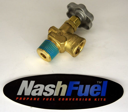 PROPANE TANK SERVICE VALVE 802146 COUPLER TANK 500 GALLON POL