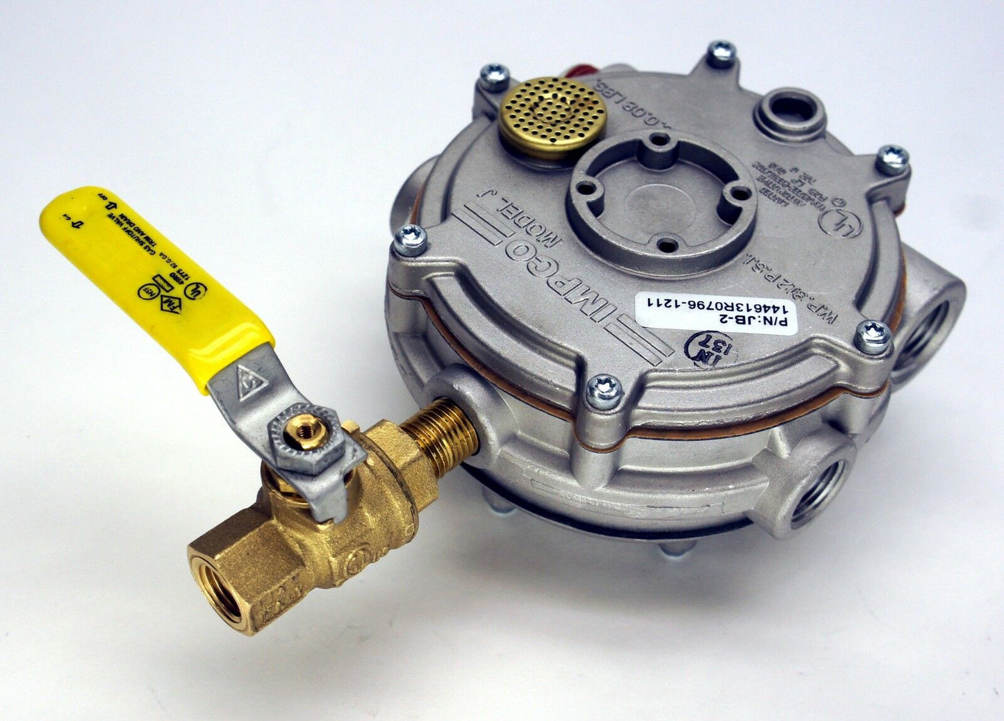 NEW 1/4" NPT BALL VALVE LOCKOFF LOCK OFF HIGH PRESSURE PROPANE NATURAL JB EB J E