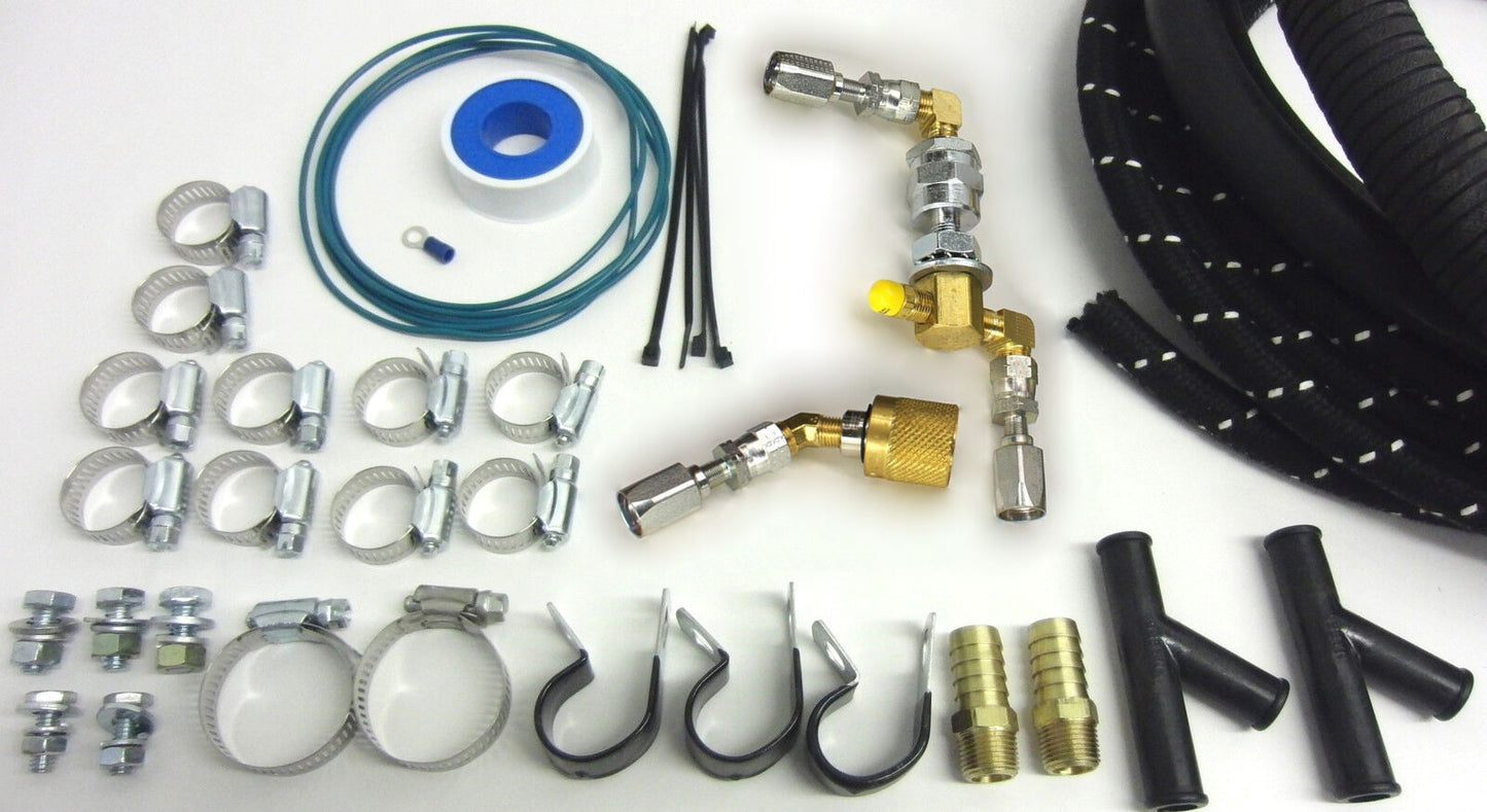 COMPLETE PROPANE CONVERSION KIT FORD 2 BARREL FLATHEAD FLAT HEAD V8 HOLLEY 34-59