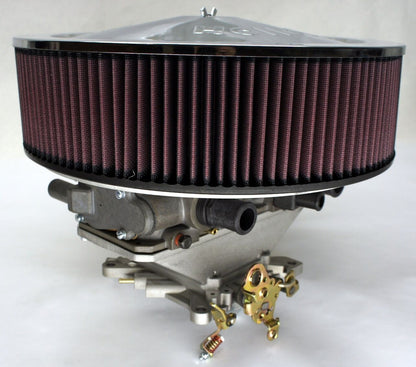 DUAL IMPCO 425 AIR CLEANER FILTER HEAVY DUTY ALUMINUM MOUNT HIGH FLOW K&N HOLLEY