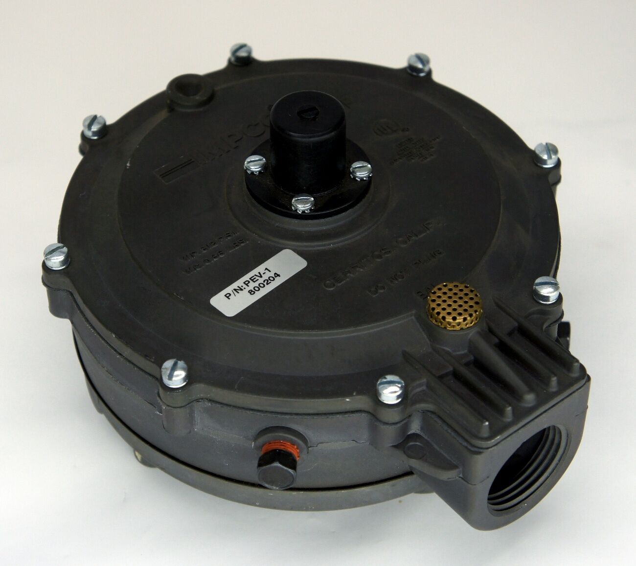 IMPCO NATURAL GAS PEV-1 E REGULATOR CONVERTER NEW POSITIVE LOW PRESSURE PROPANE