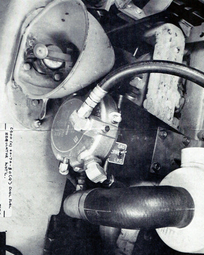 2345260 2346845 2347423 CLARK C500 DUAL FUEL BEAM SECONDARY REGULATOR 202ABP BP