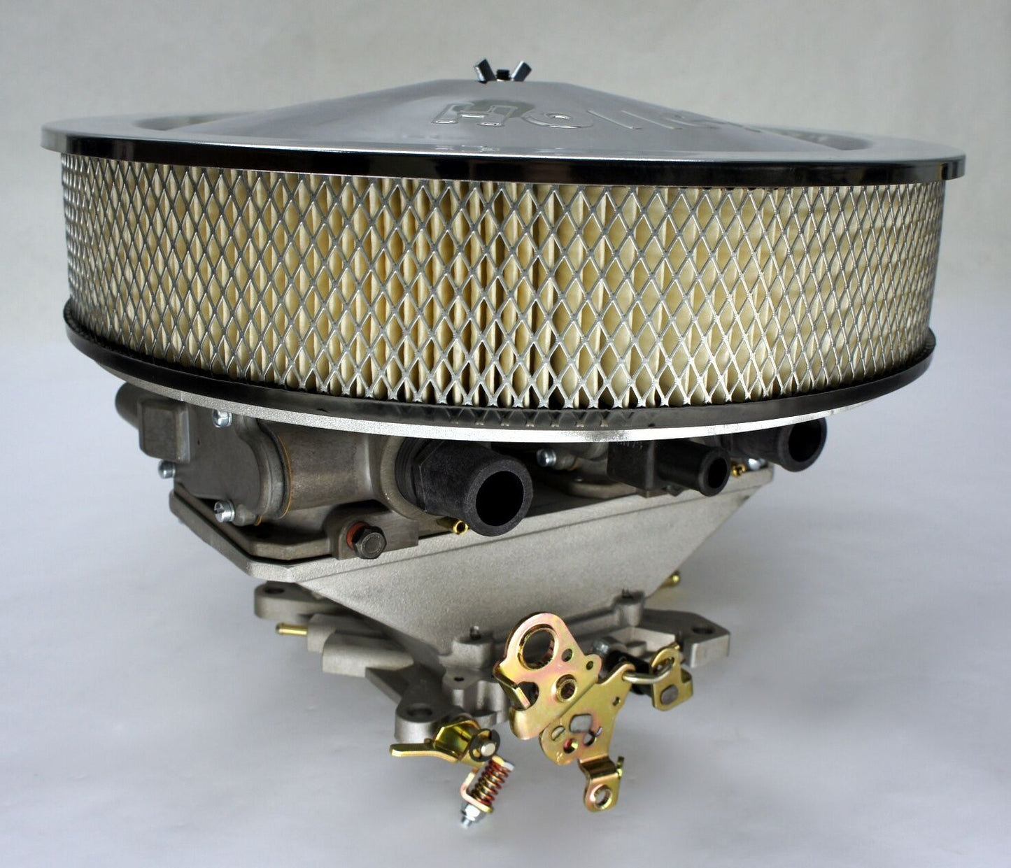 DUAL IMPCO 425 AIR CLEANER FILTER HEAVY DUTY ALUMINUM MOUNT HIGH FLOW HOLLEY LPG