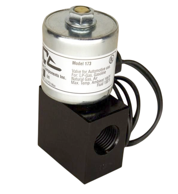 High Flow 1/2" NPT 12 Volt Propane Lock Off Valve Lockoff 12v 2psi Pressure Gas Fuel AFC-173 A173