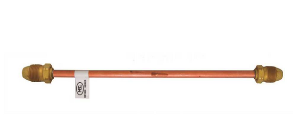 ME1680-20 POL to POL Hogtail 3/8" tube 20" length