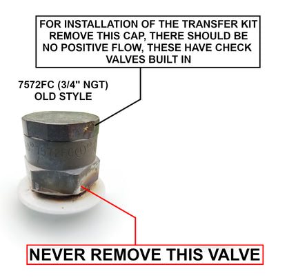Liquid Propane Transfer Unloading Kit POL Vapor Tank 7572FC 7580FC 3/4" NGT Wet Sherwood PV5133 5133