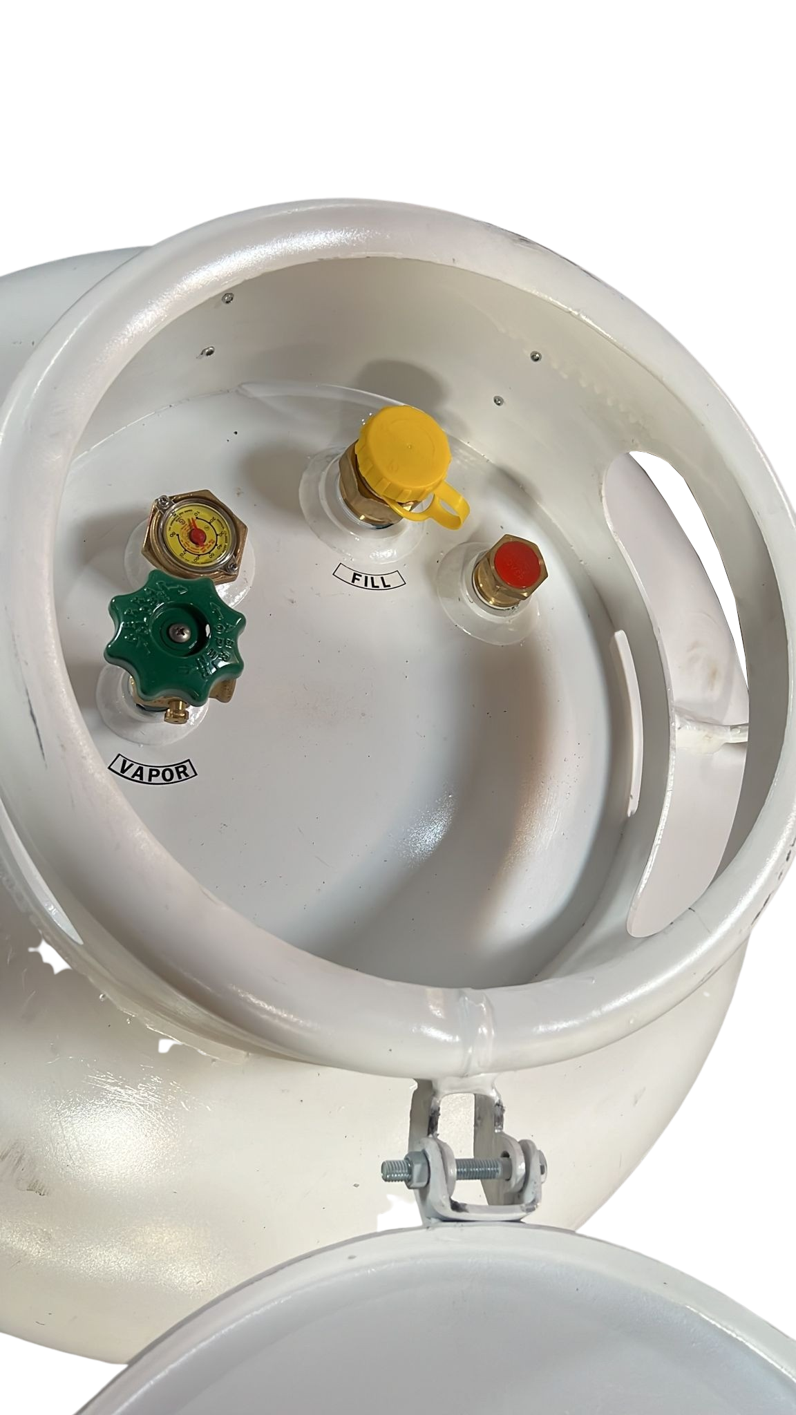 420lb Propane Tank 120 Gallon ASME Steel LPG Cylinder POL Valve 420 Pound LPG *FREE LOCAL PICKUP*