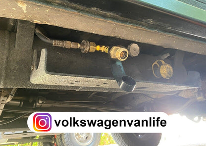 Propane Tank Extended Use Adapter Kit Food Truck Concession Trailer BBQ 100lb